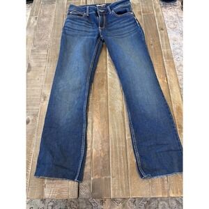 Wrangler Women's Boot Cut Jeans Dark Wash Stretch Denim Size 7/36